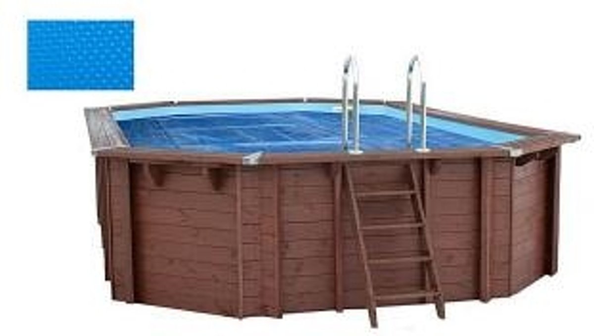 Interline Zwembad Interline zomerafdekking voor houten zwembaden - 6,40 x 4,00