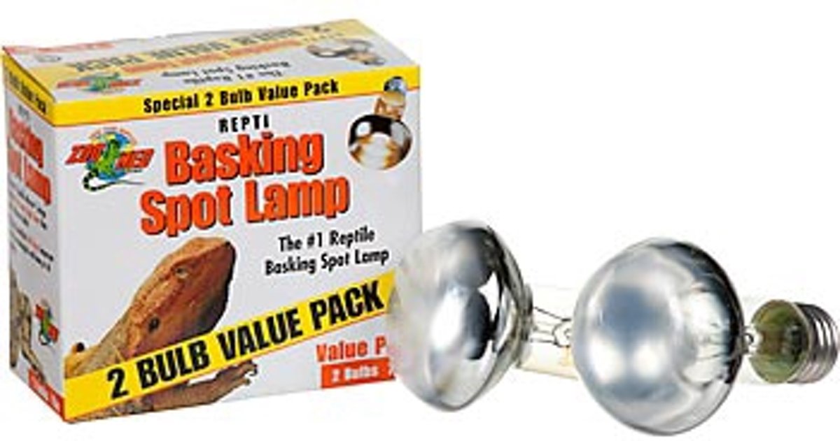 ZM Repti Basking Spot Lamp - 100 w. - Value Pack