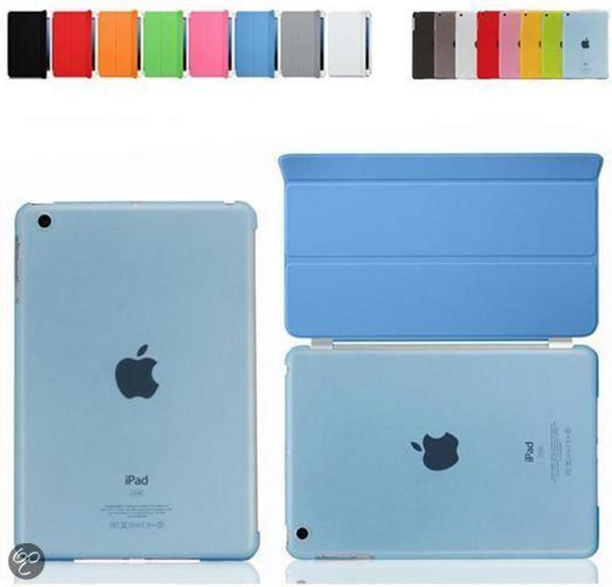 bol.com | iPad Mini 2 RETINA Smart cover + back cover Sky Blauw
