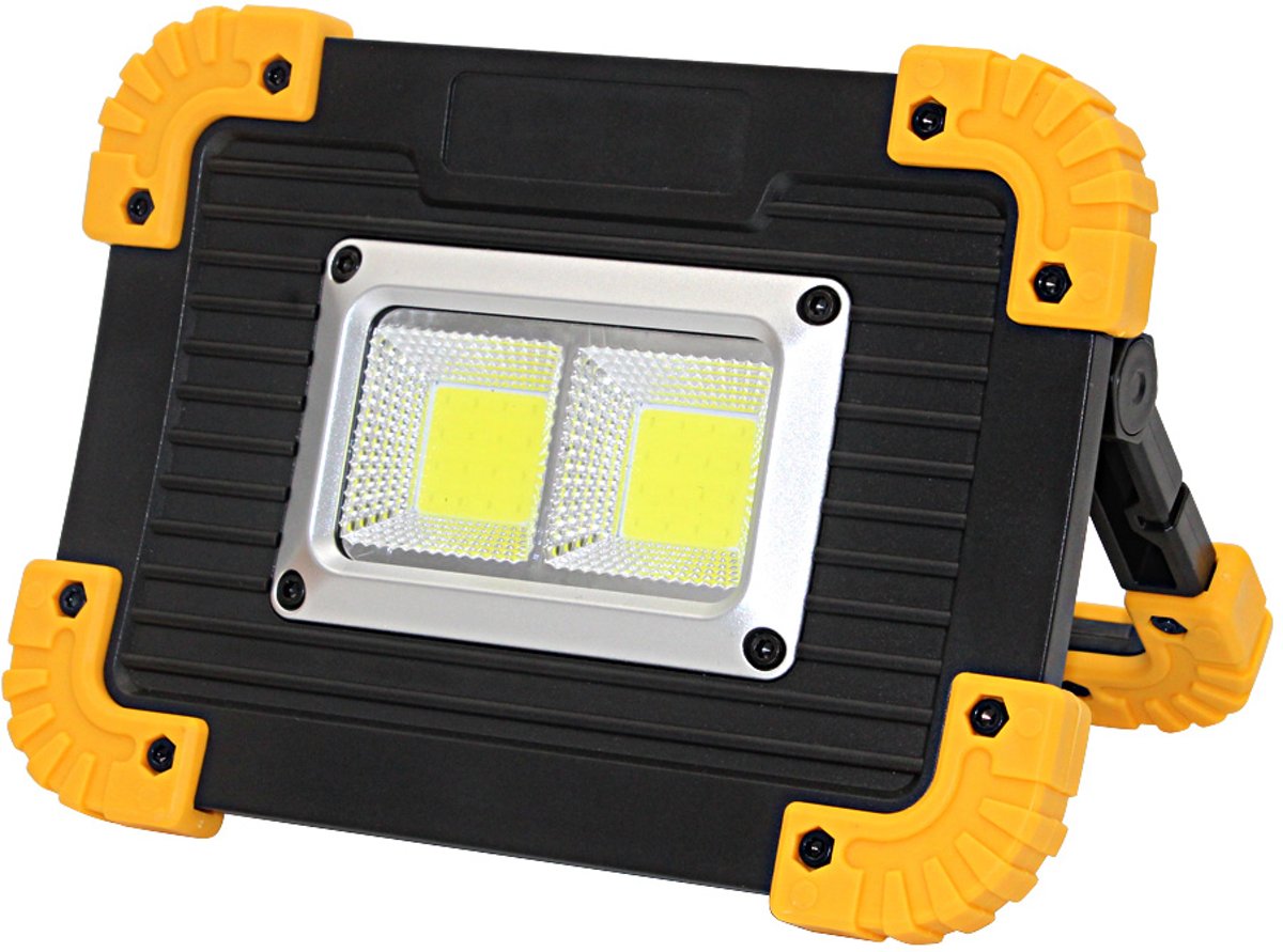 bol.com | Bright Light LED Werklamp - Oplaadbare 20 Watt Li-ion Accu
