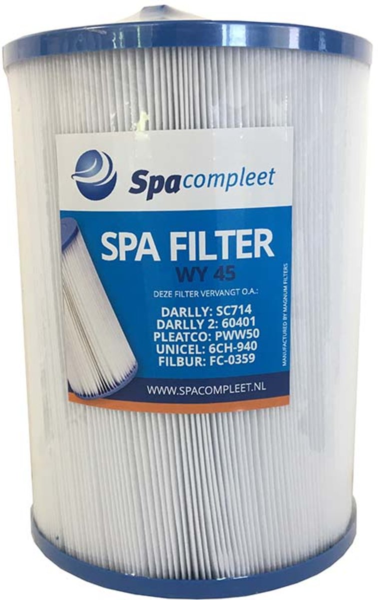 SpaCompleet Spafilter WY45 (6CH-940, SC714)