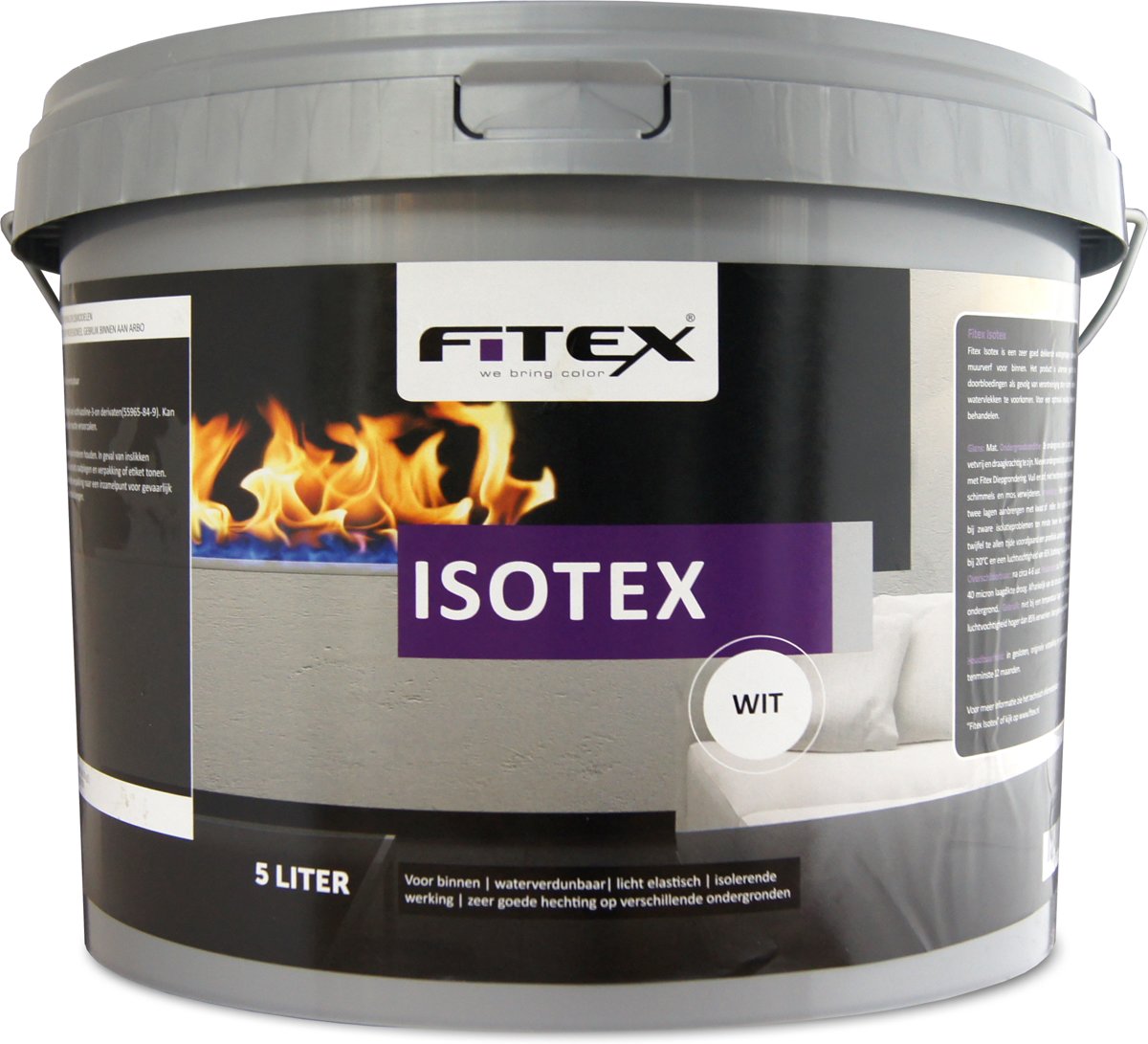 Fitex Isotex - Wit - 5 liter