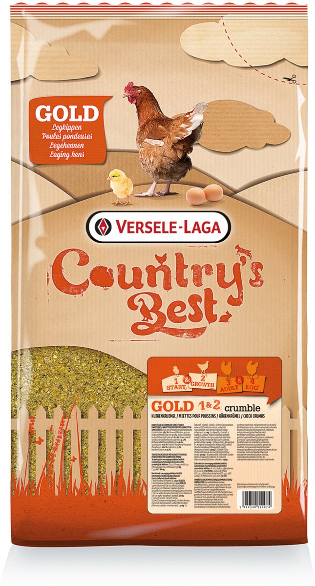Versele-Laga Country`s Best Gold 1&2 Crumble 5 kg