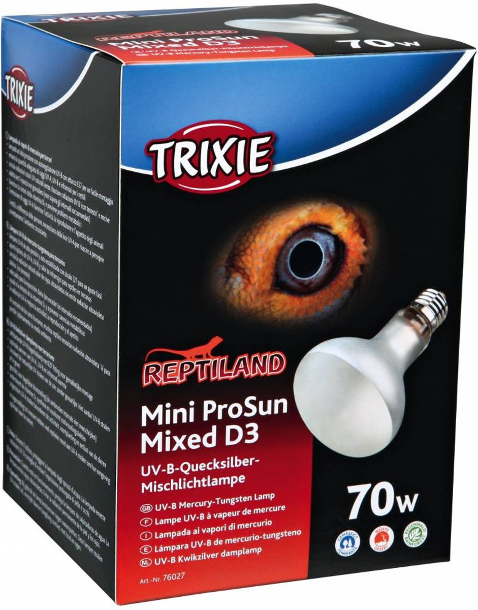 Trixie ProSun Mixed D3 UV Lamp Vermogen - 70 W