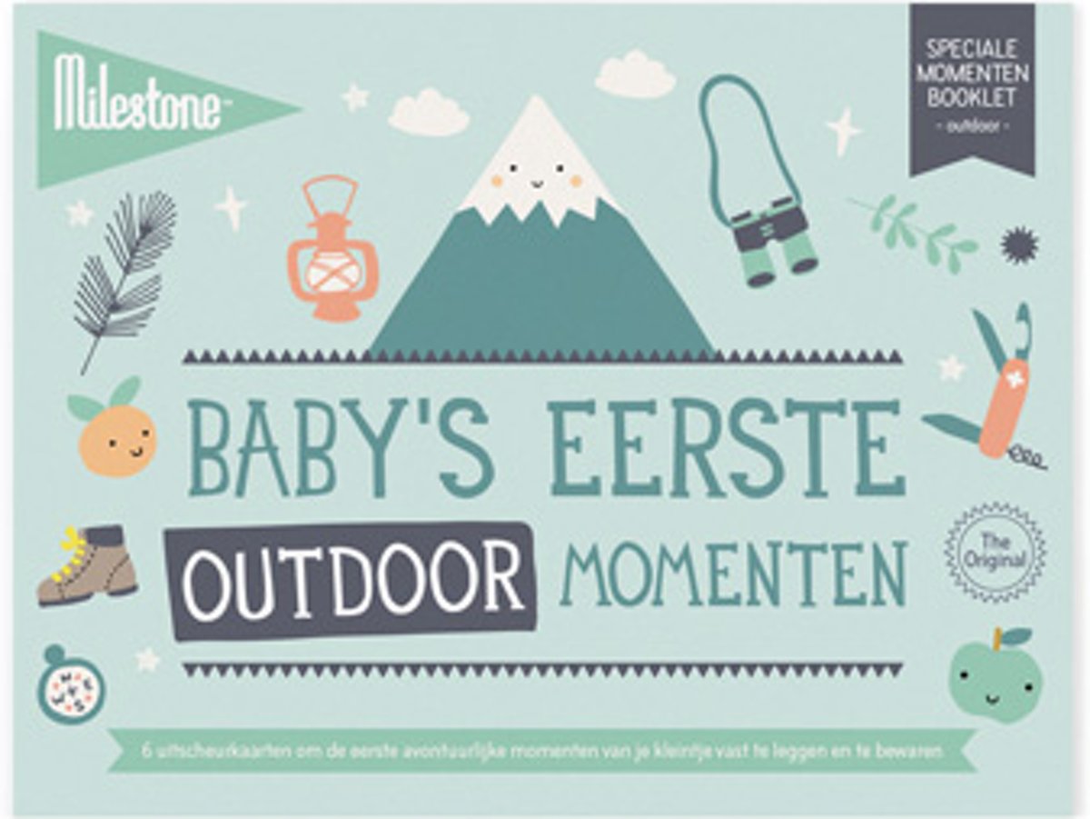 Milestone® Special Moments Booklet - Baby's eerste outdoor momenten