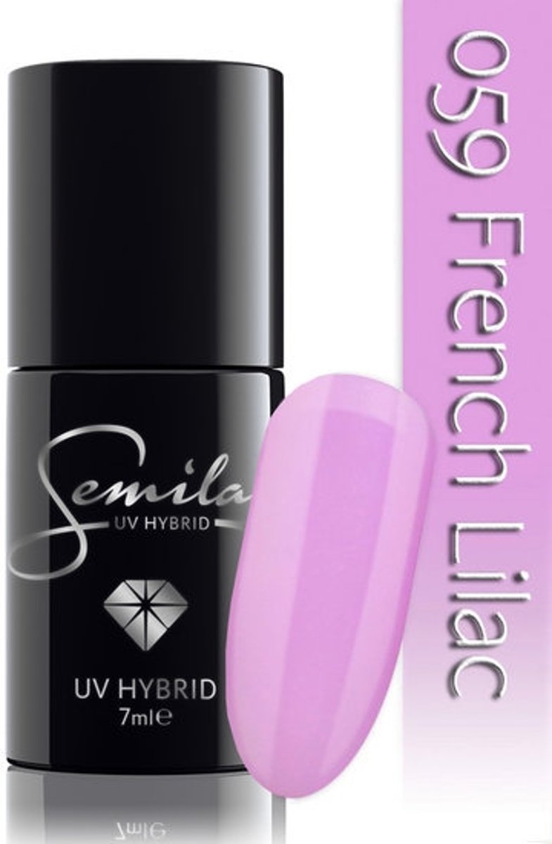 Foto van 059 UV Hybrid Semilac French Lilac 7 ml.