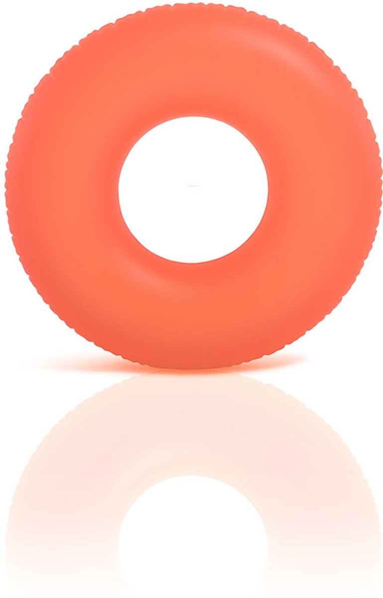 Intex Neon frost zwemring 91 cm oranje
