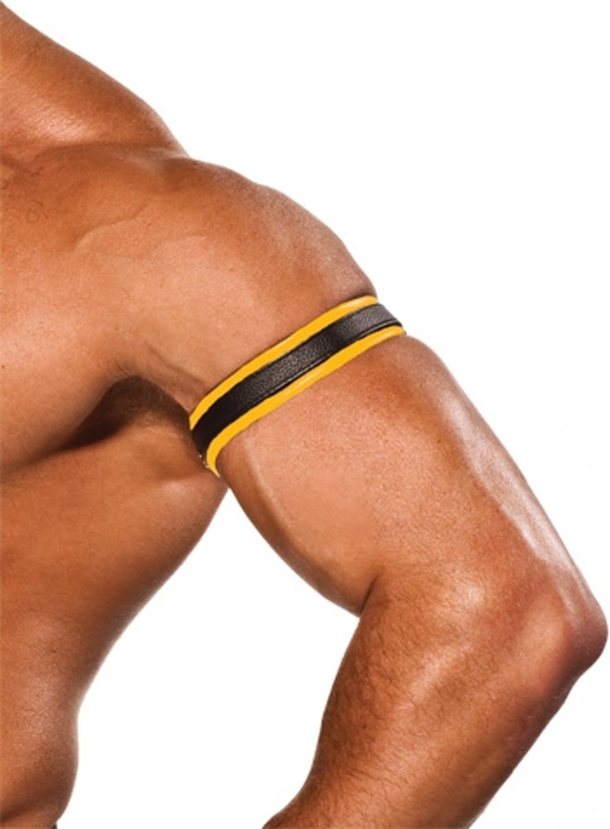 Foto van Colt biceps band black-yellow