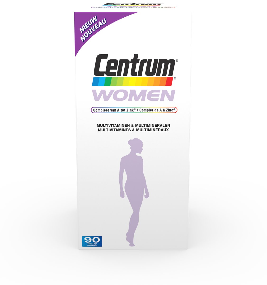 Foto van Centrum Women - 90 Tabletten - Multivitaminen