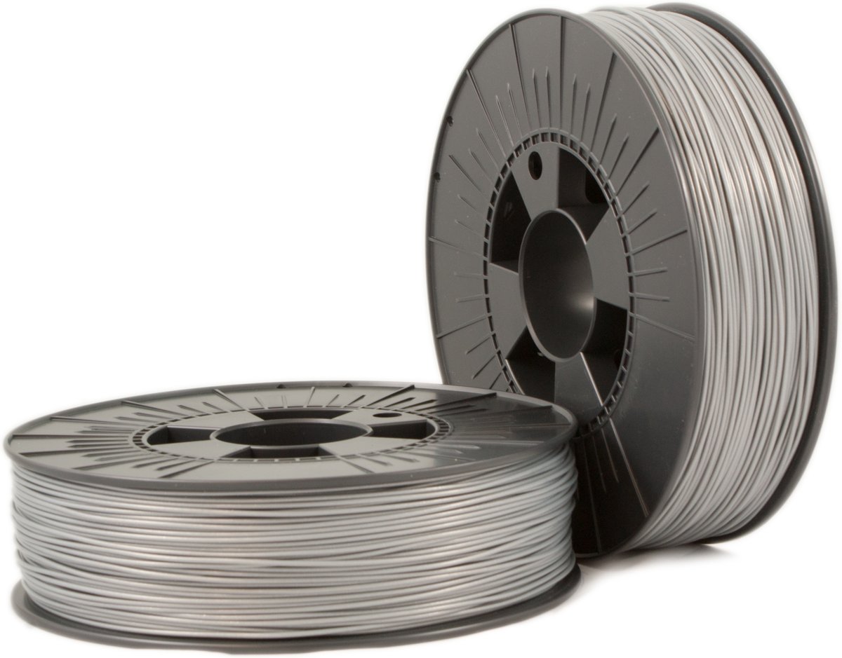 ABS-X 1,75mm silver ca. RAL 9006 0,75kg - 3D Filament Supplies