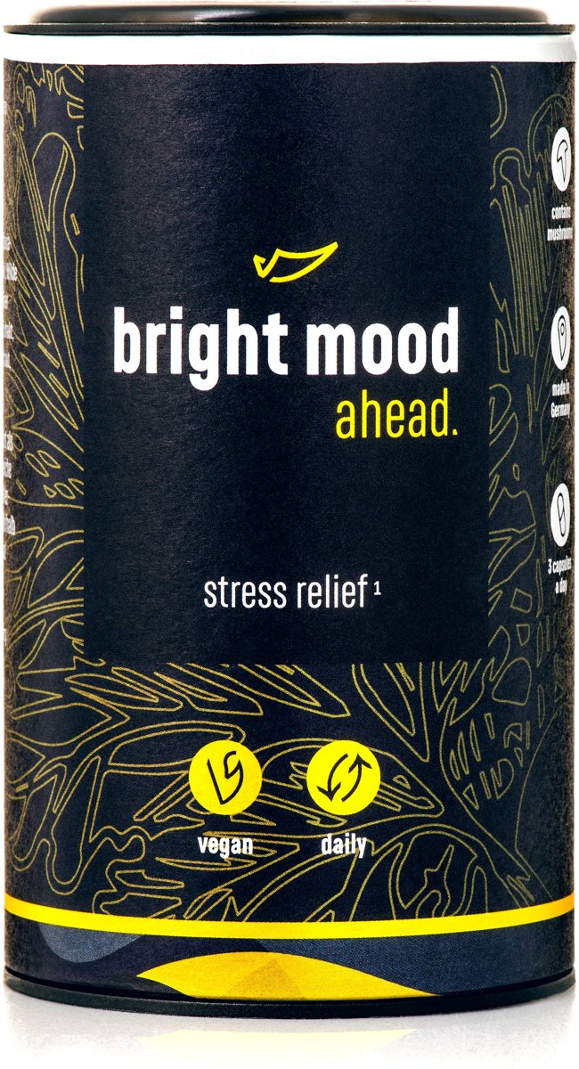Foto van Ahead® - Bright Mood | Stress Relief Capsules (90 stuks)