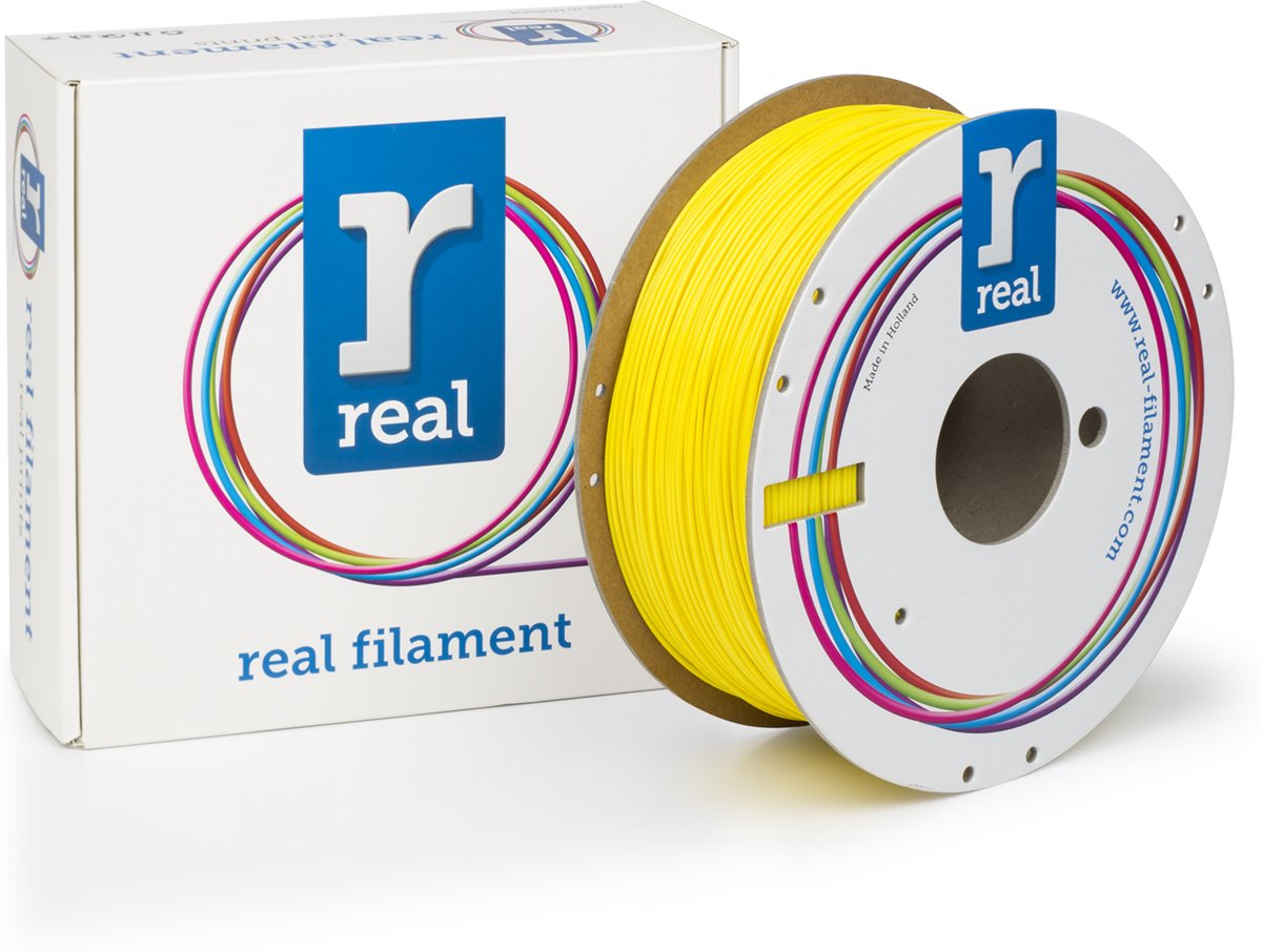 REAL Filament PLA geel 1.75mm (1kg)