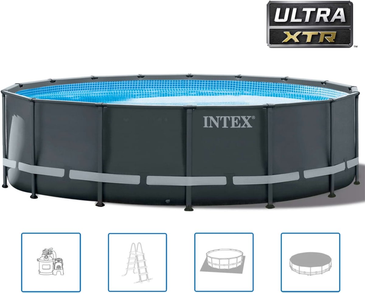 Intex Ultra XTR Frame zwembadset rond 488x122 cm 26326GN