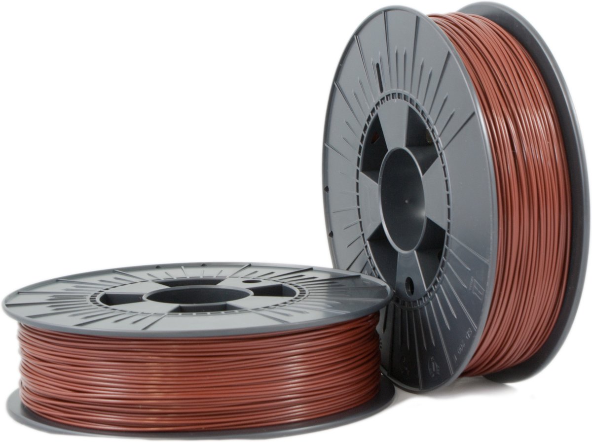 ABS 1,75mm  brown ca. RAL 8016 0,75kg - 3D Filament Supplies