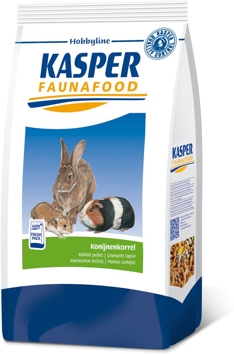 Kasper Faunafood Konijnenkorrel - Knaagdierenvoer - 4 kg