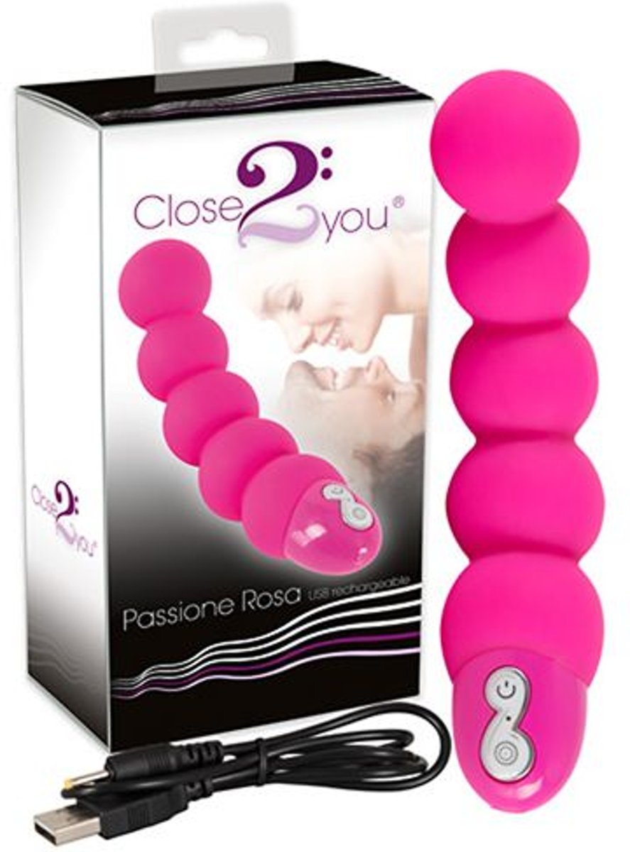 Foto van Passione Beads Vibrator - Roze
