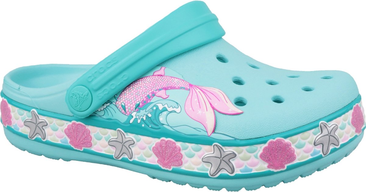 kids mermaid crocs