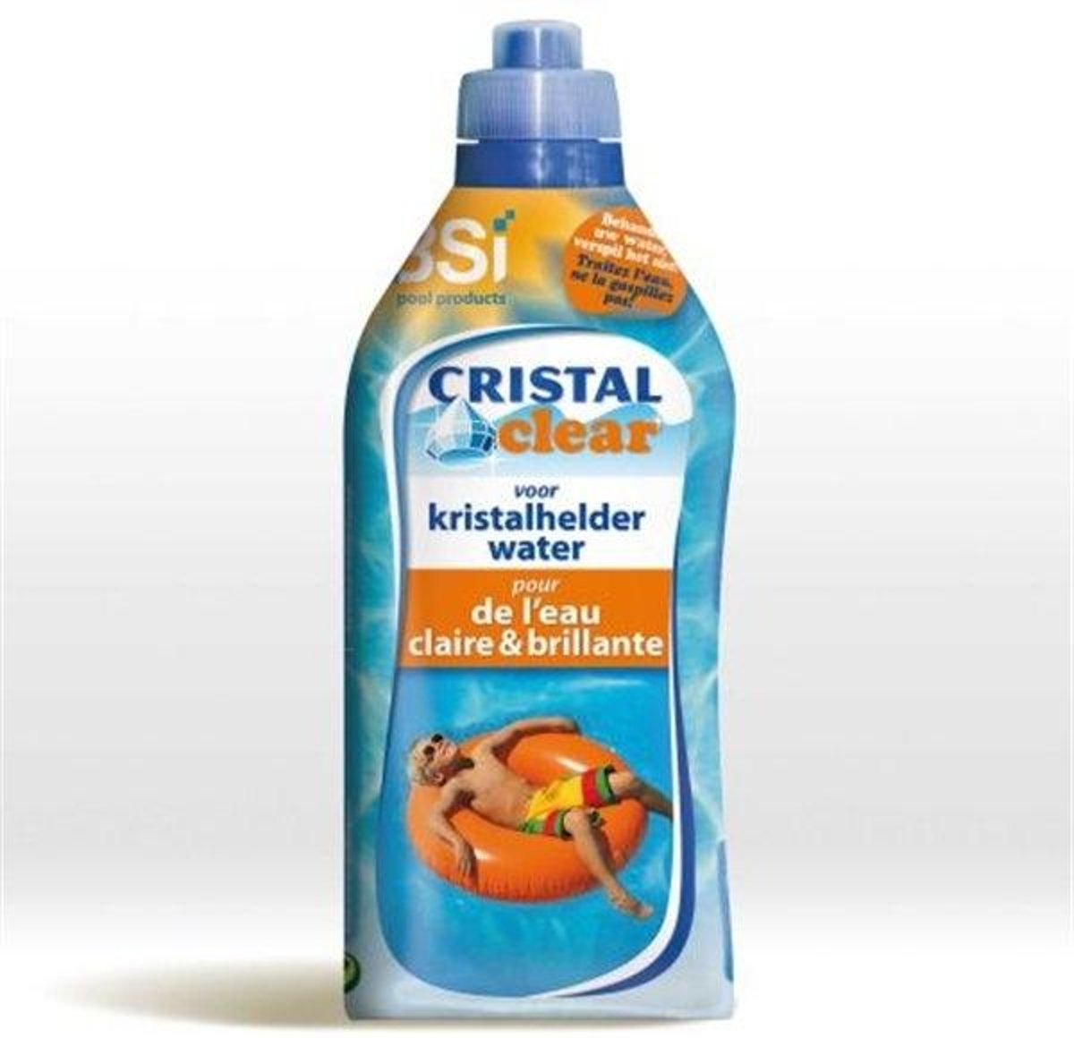 Cristal Clear zwembad - 1 liter - set van 2 stuks