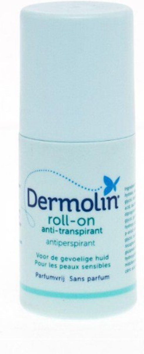 Foto van Dermolin Anti Transpirant - 50 ml - Deodorant