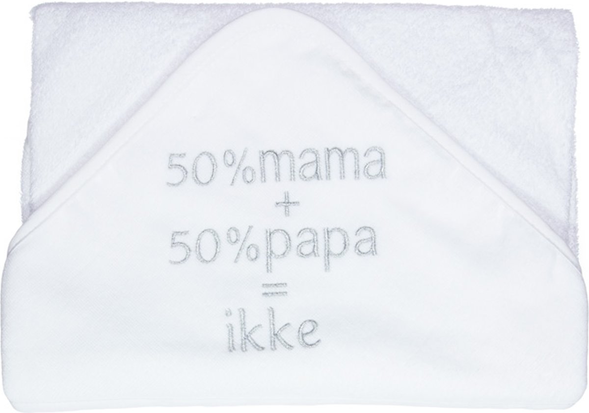 Badcape 50% papa + 50% mama = ikke