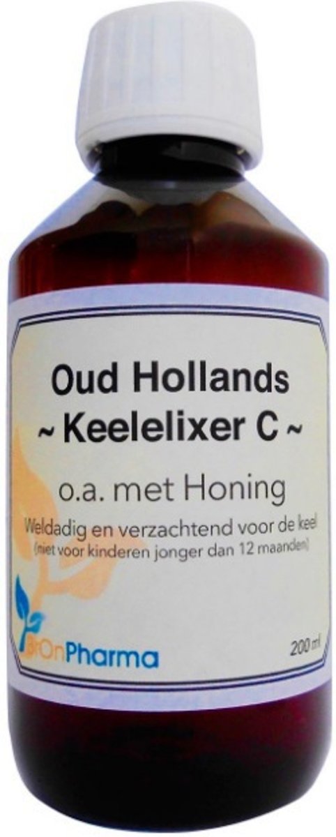 Foto van Oud Hollands Keelelixer met vitamine C