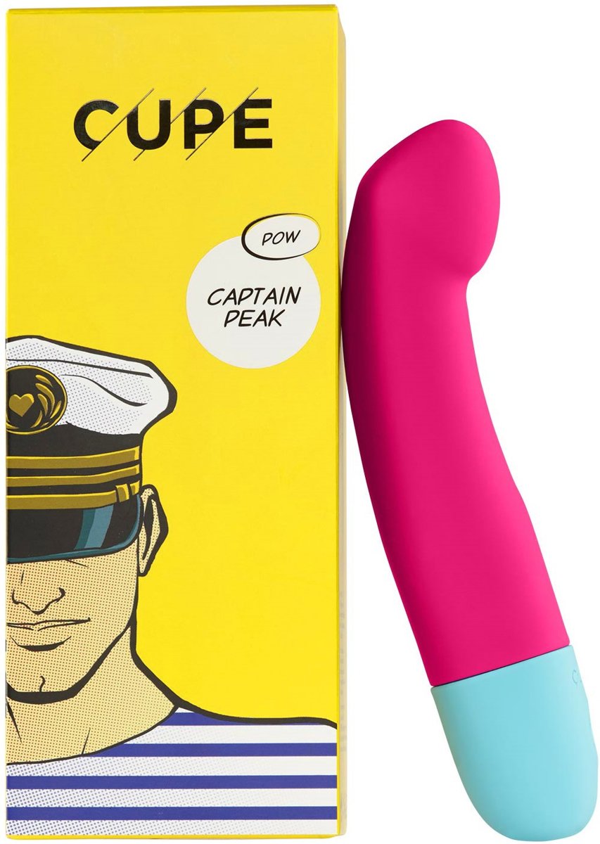 Foto van CUPE - CAPTAIN PEAK - G-Spot-Vibrator Voor Vrouw - Roze Dildo - 10 Snelheden