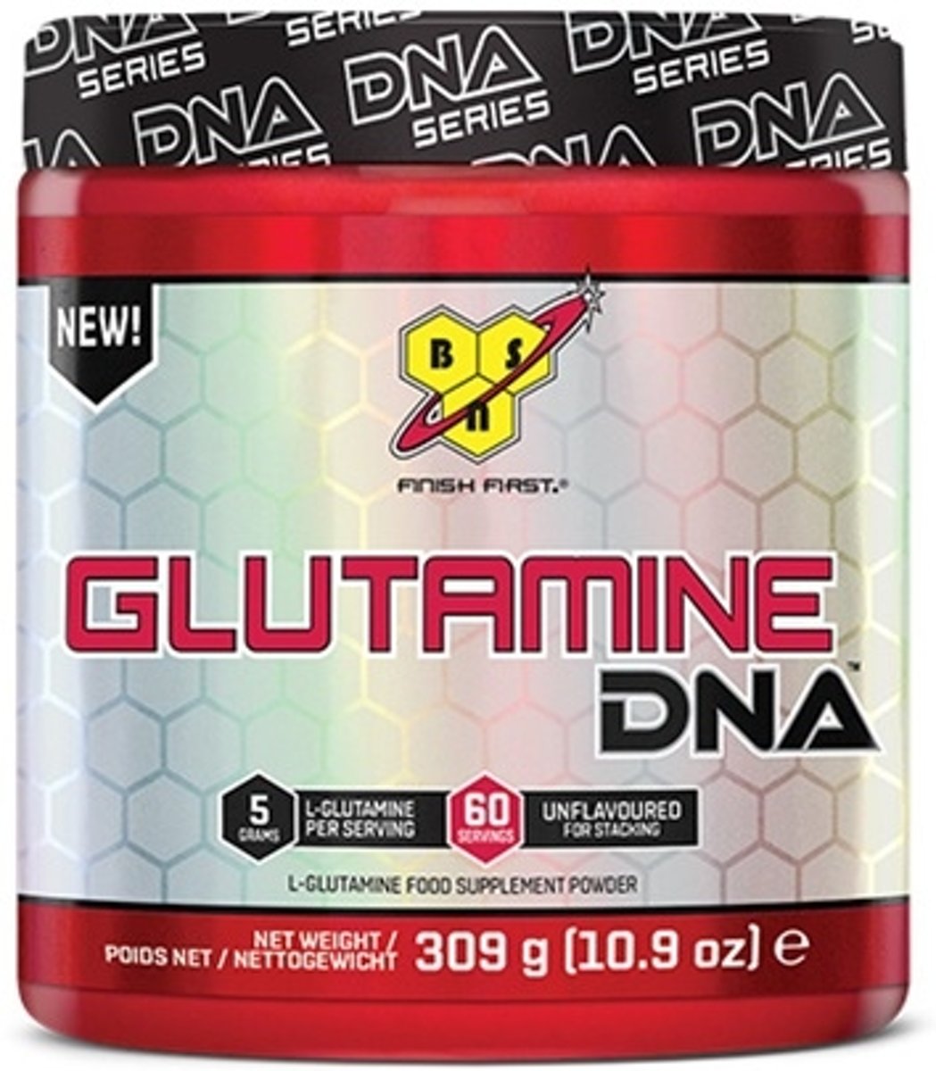 Foto van BSN Glutamine DNA - Aminozuren - 309 gram