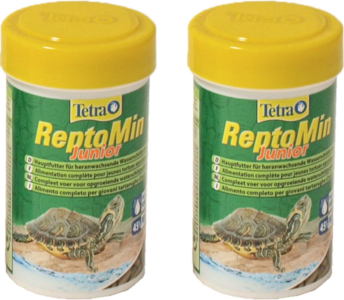 Tetra reptomin voordeelverpakking 2 st 100ml junior schildpad