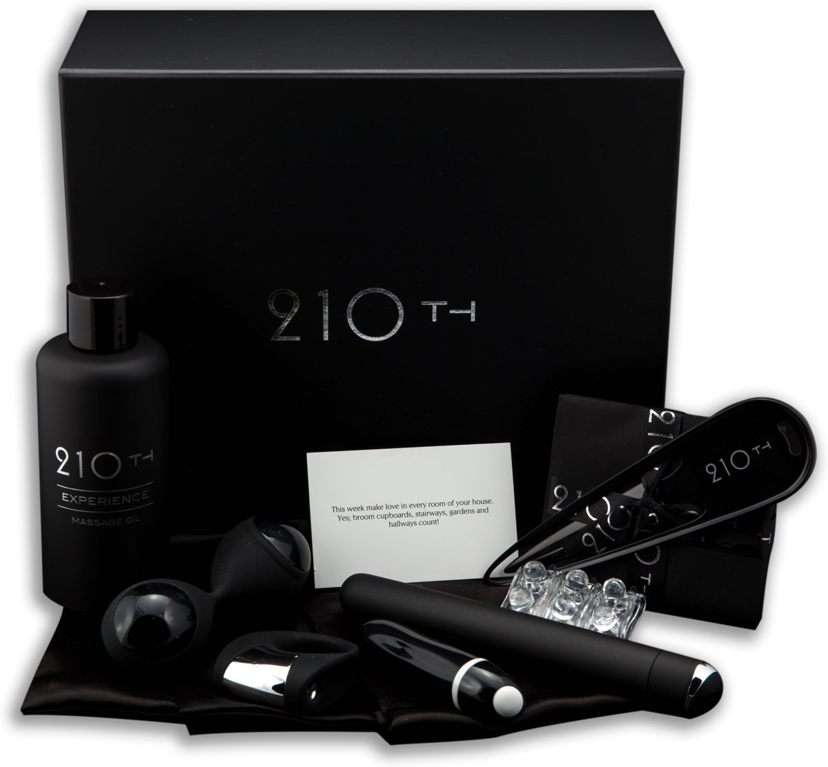 Foto van 210th Erotic Box Klassiek Geschenkset - Erotische geschenkset