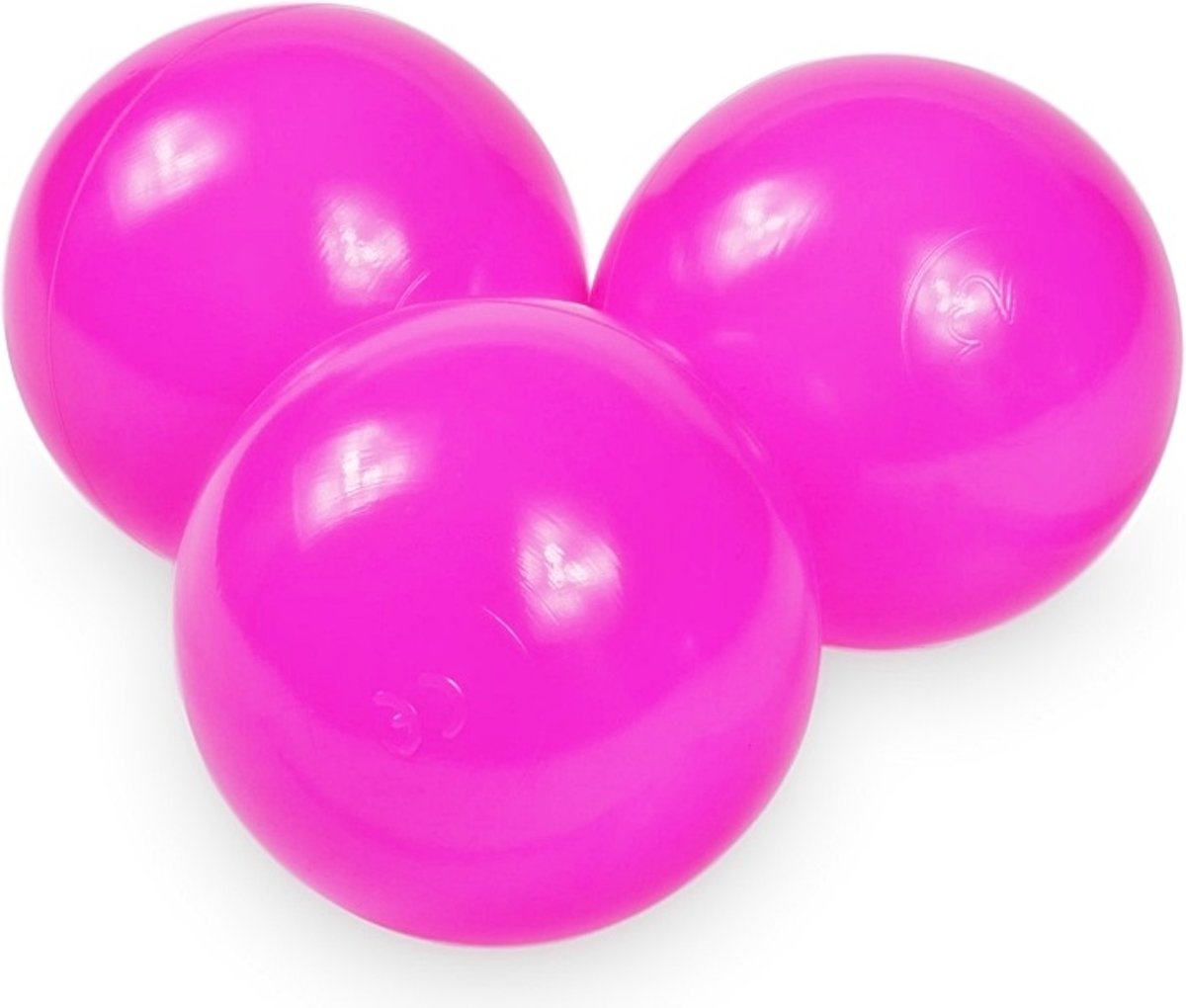 Ballenbak ballen roze (70mm) voor ballenbak 100 stuks