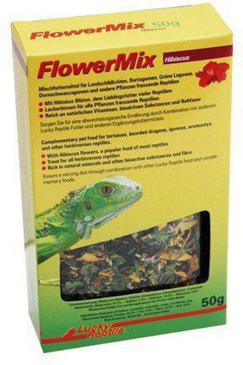 Lucky Reptile Flower Mix Hibiscus - 50 gr - Reptielenvoer