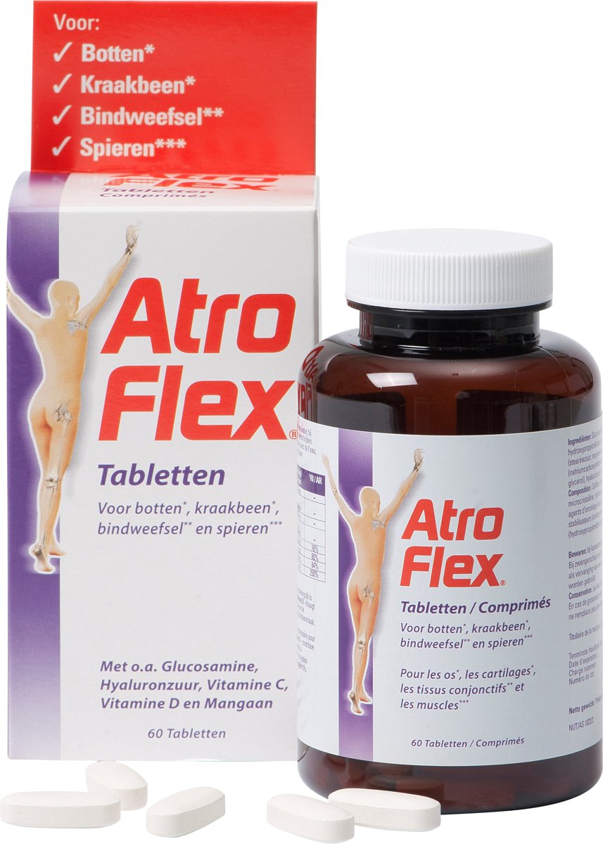 Foto van Atroflex Tabletten - 60 Tabletten - Voedingssupplement