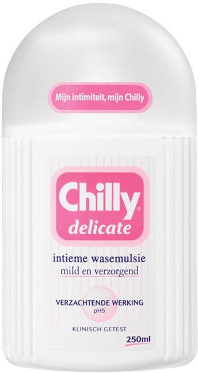 Foto van Chilly Delicate Intieme Wasemulsie - 250 ml - Intiemverzorging Wasemulsie