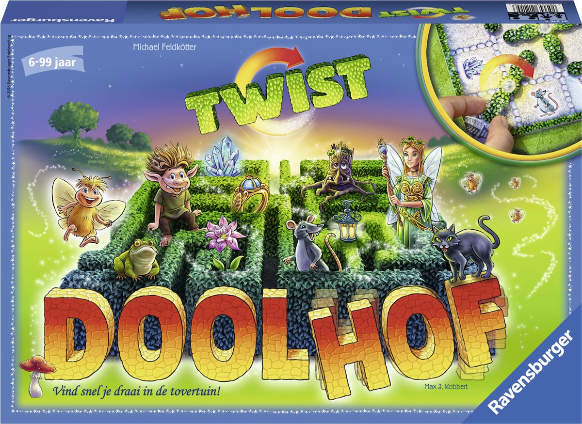 Ravensburger Doolhof Twist - kinderspel