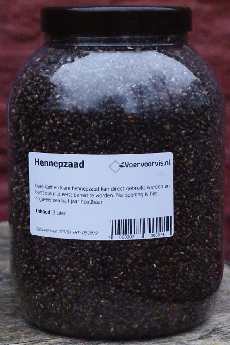 Hennepzaad (3 Liter) (Kant en Klaar)