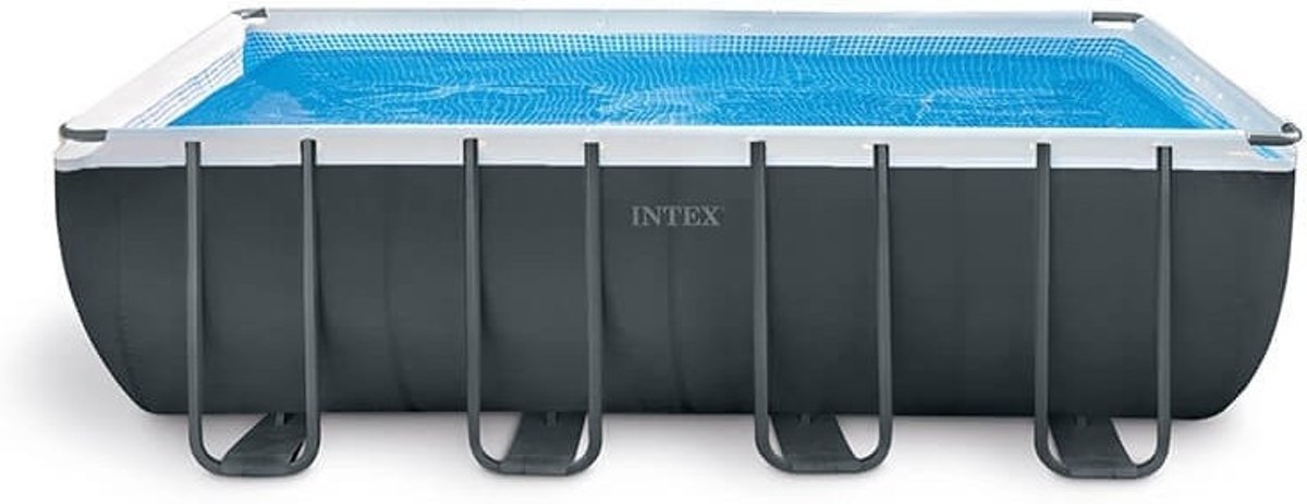 Intex Opzetzwembad Met Accessoires Ultra Xtr Frame 549 X 274 X 132 Cm Antraciet