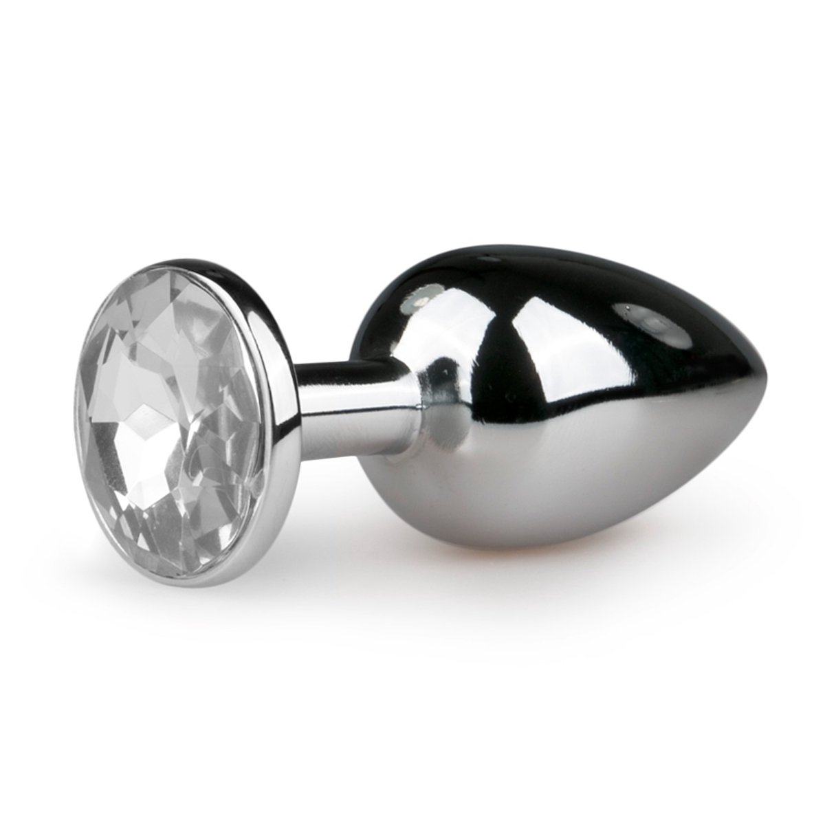 bol.com | Zilveren buttplug met diamant