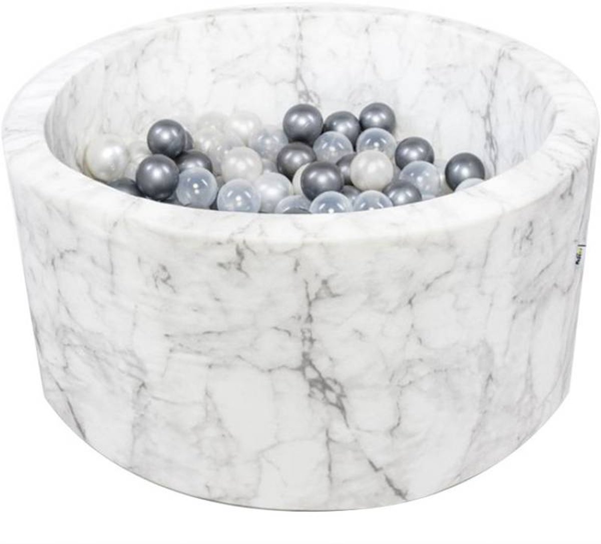 Misioo Ballenbad White Marble, incl. 200 ballen
