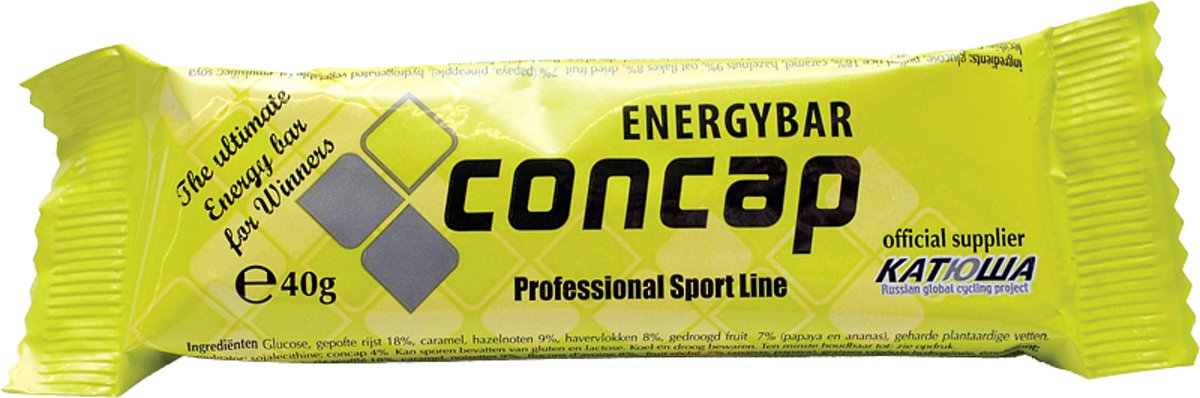Foto van Concap Energy Bar - Classic - 30 x 40 gram