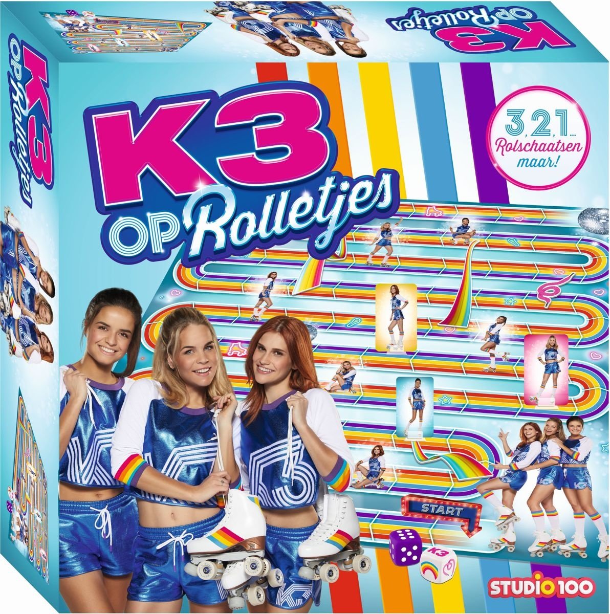 K3 : spel - op rolletjes