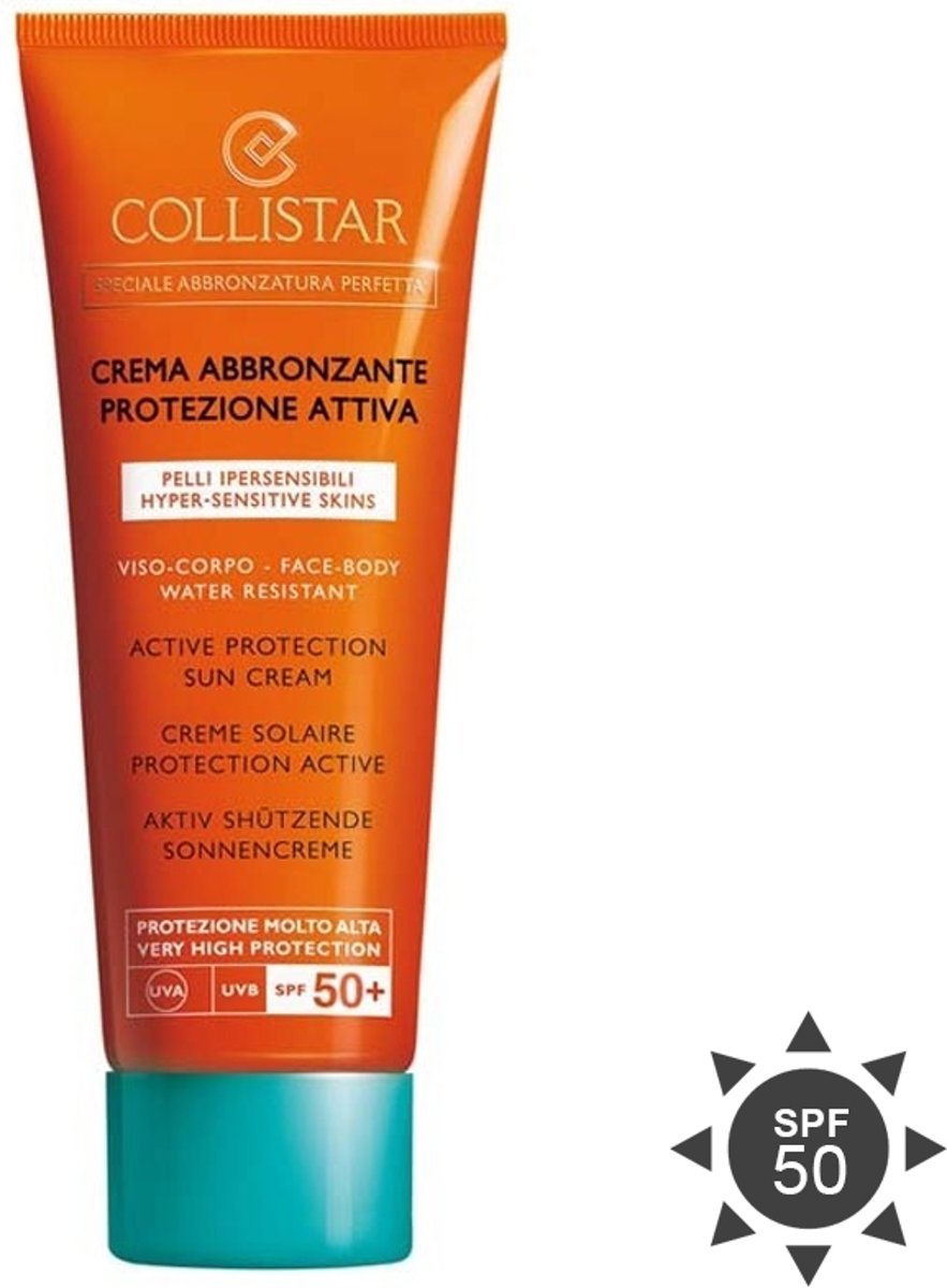 Foto van Collistar Active Protection Sun Cream Zonnecreme 100 ml
