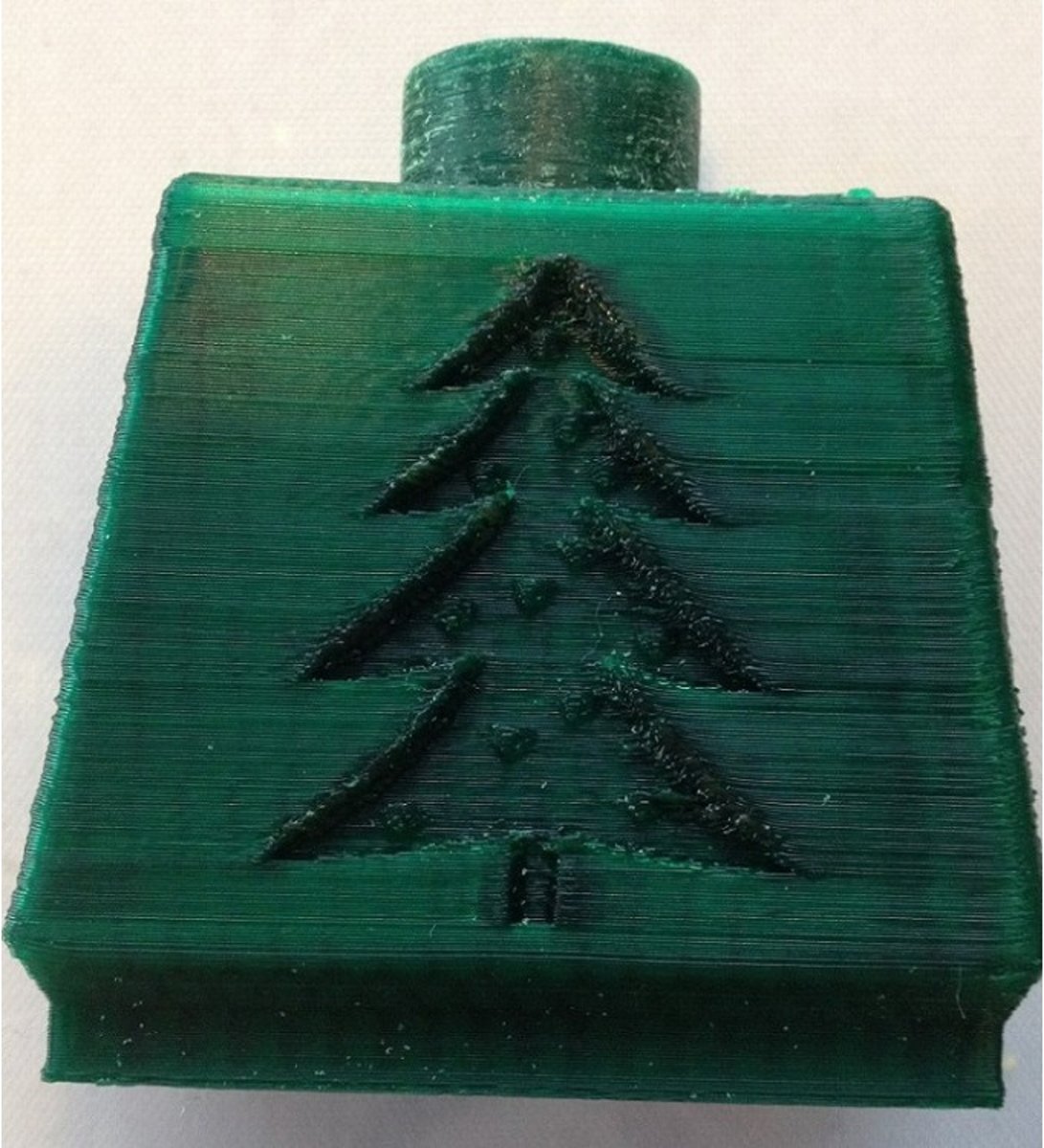 3mm kerstgroen PLA filament