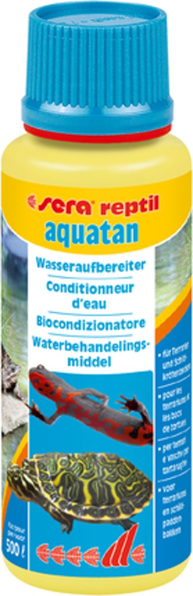 sera reptil aquatan - 100ml - Waterbehandelingsmiddel voor reptielen