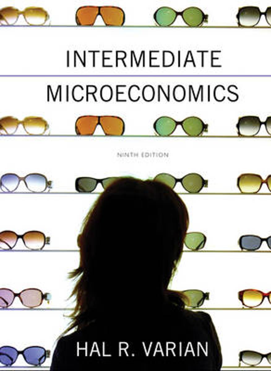 Intermediate Microeconomics 9780393919677 Hal R. Varian