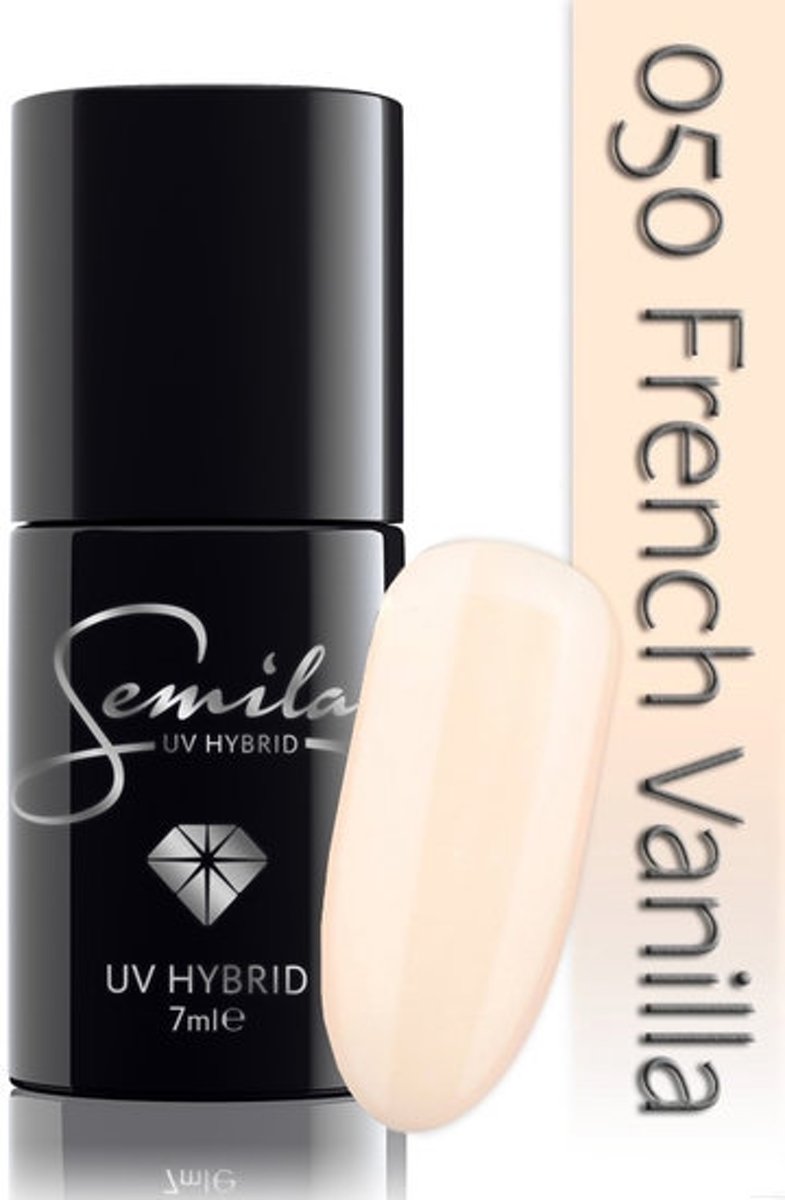 Foto van 050 UV Hybrid Semilac French Vanilla 7 ml.