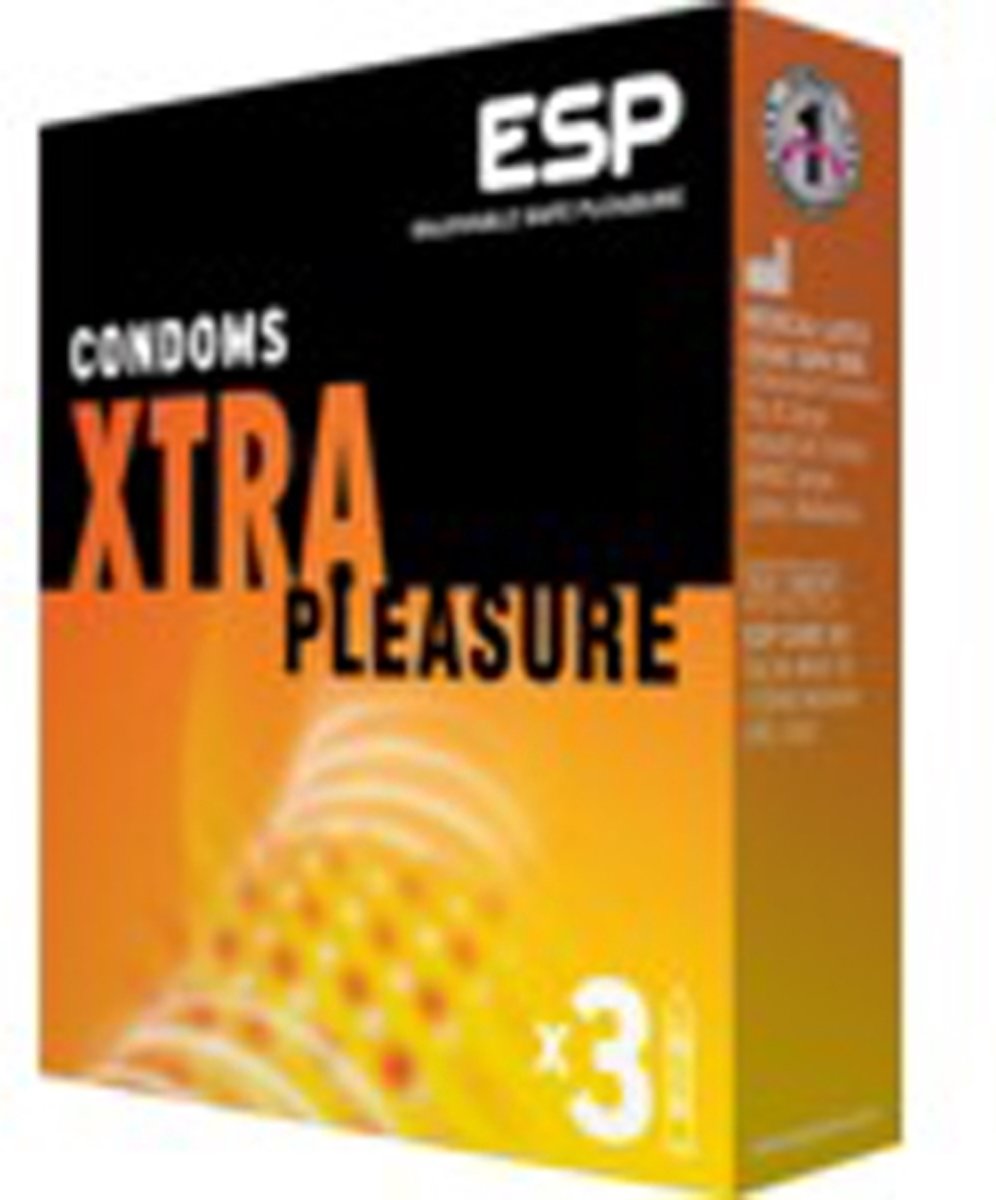 Foto van ESP Extra Pleasure Condooms - 3 Stuks