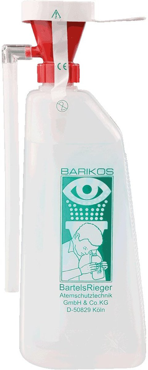 Foto van Barikos oogspoelfles - 620 ml gevuld - steriel