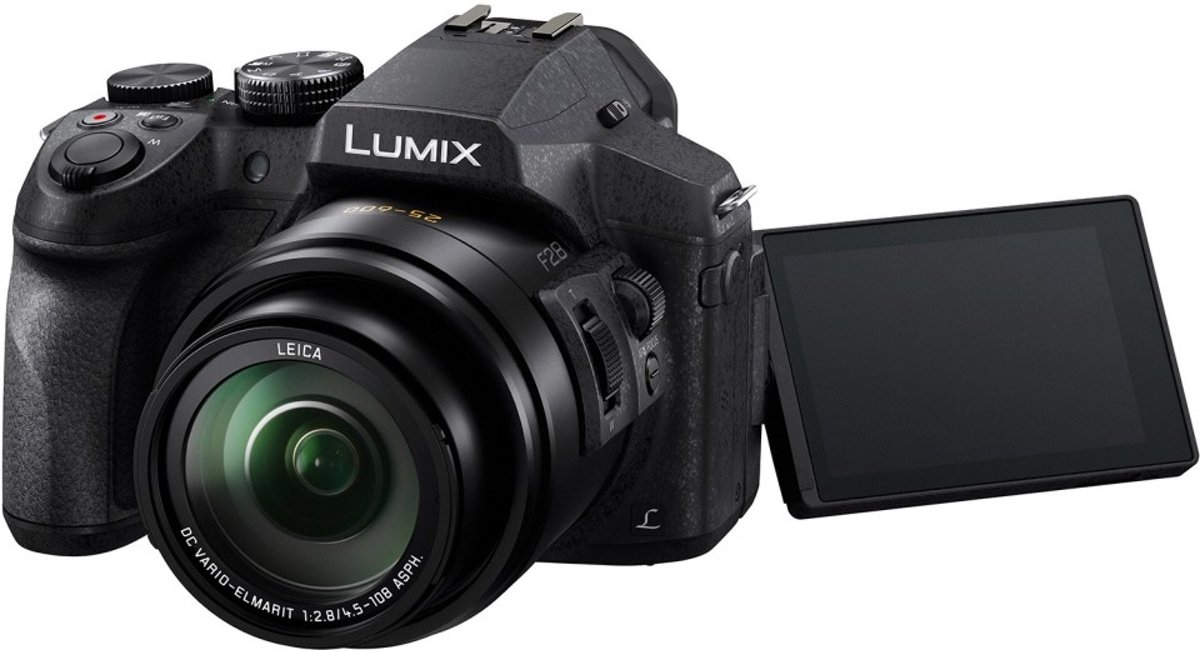 Panasonic Lumix DMC-FZ300 Bridge fototoestel 12,1 MP 1/2.3'' MOS 4000 x 3000 Pixels Zwart