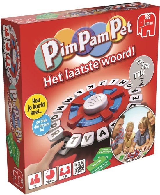 Thumbnail van een extra afbeelding van het spel Pim Pam Pet Het Laatste Woord! - Gezelschapsspel