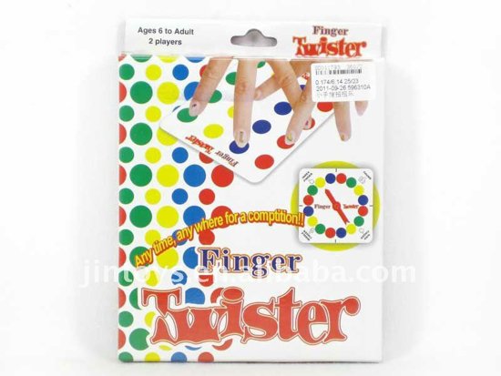 Afbeelding van het spel Vinger Twister - Actiespel